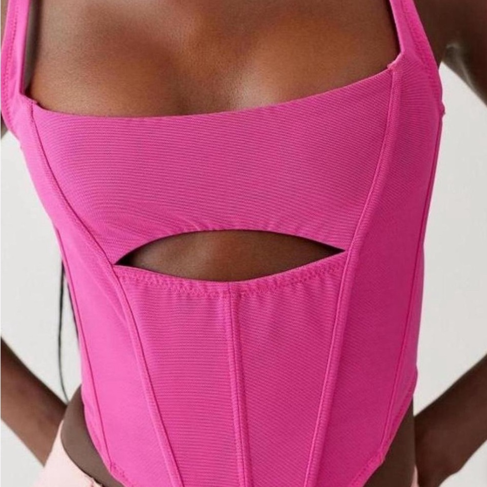 Pink Corset Top